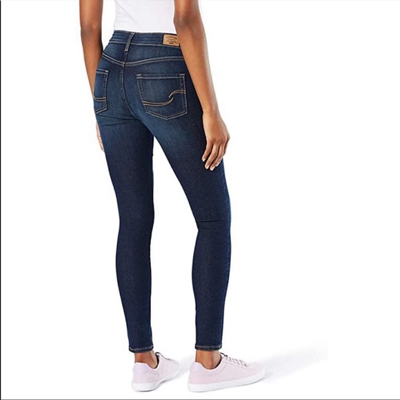 NWT Signature by Levi Strauss Baby Bump Skinny Jeans size M - Picture 2 of 8